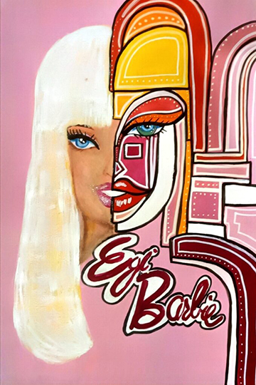 50,00 Euro<br>Egi_Barbie<br>Acrilico su foglio 20x30cm