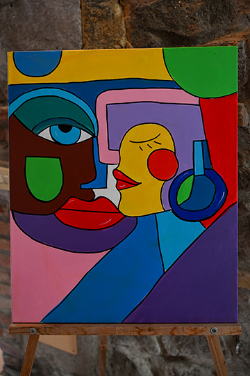 210,00 Euro<br>Parole<br>Acrilico su legno 60x40cm